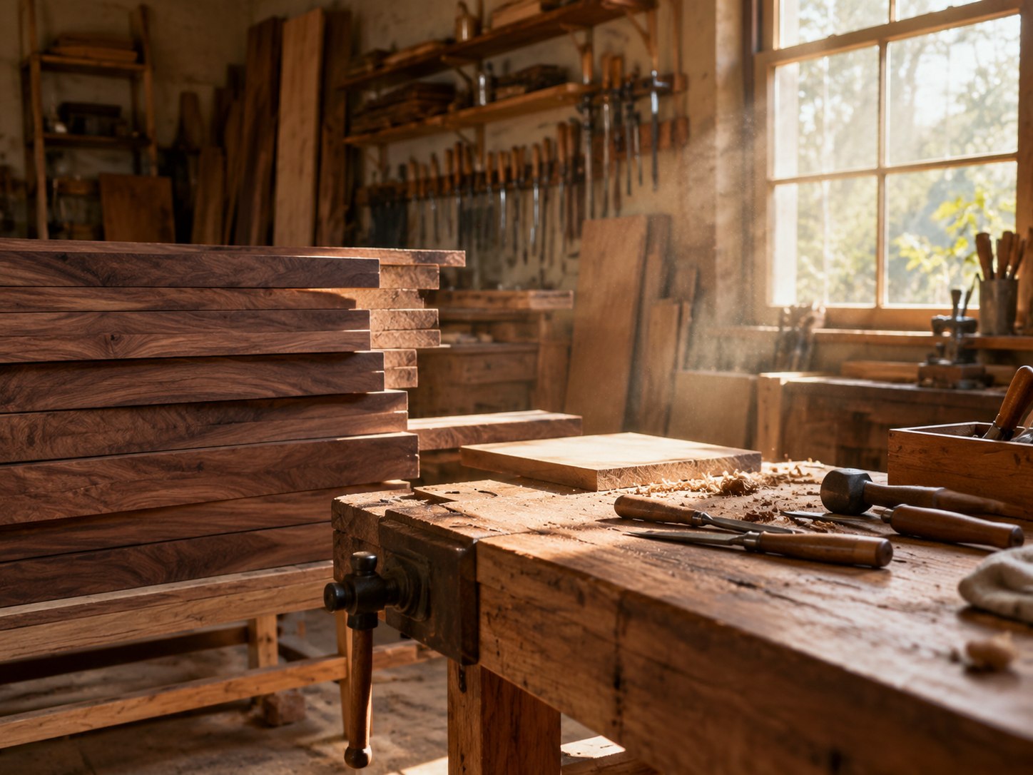 Woodworking workshop